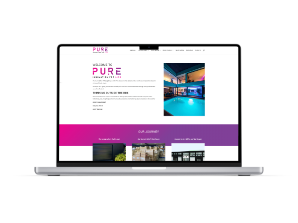 Pure Lighting Website